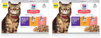 Hill's Science Diet Adult Sensitive Stomach & Skin Wet Cat Food Variety Pack, Chicken & Beef, Salmon & Tuna, 2.8 oz. Pouches, 12-Pack - Image 13