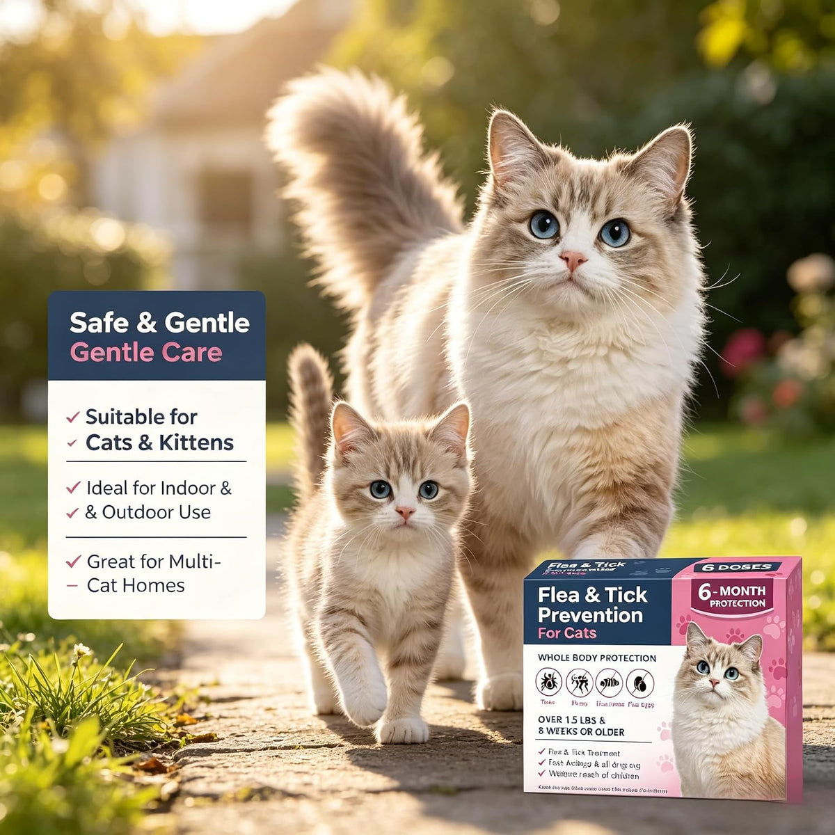 Nuzzleup imported feline health product with packaging details visible