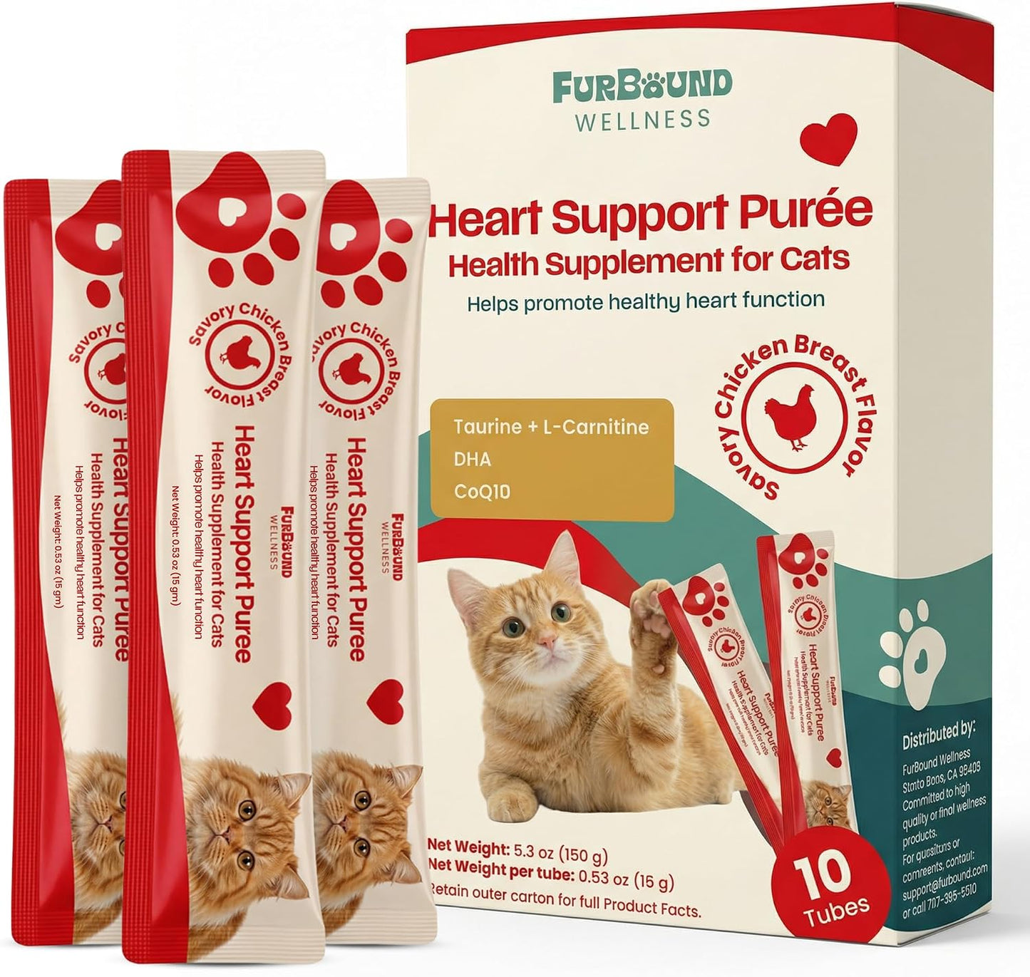 Premium lickable cat treats for kidney health support