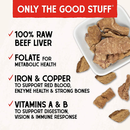 Stella and Chewys premium training treats for picky eaters showing freeze dried pieces