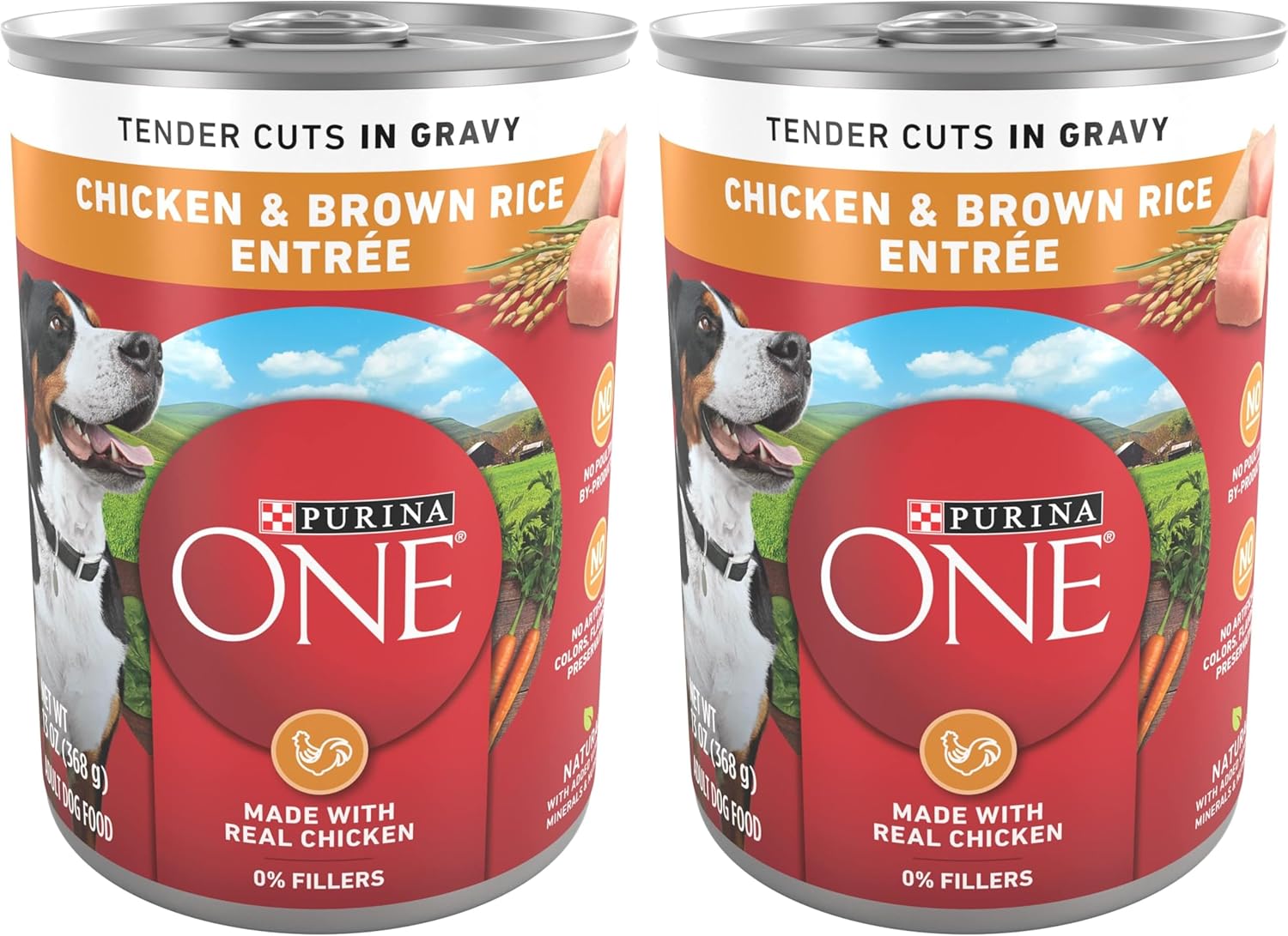Purina ONE Natural High Protein Dog Food, Tender Cuts in Gravy Chicken and Brown Rice Entre - 13 Ounce (Pack of 12) - Image 12
