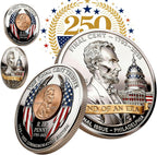 Cslica 2025 Final Cent Tribute Coin front view featuring RIP Penny design
