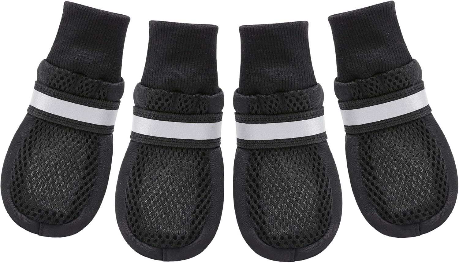 Dog Shoes for Medium to Large Dogs, Breathable Boots for Summer Hot Pavement, Non-Slip Paw Protectors for Outdoor & Hardwood Floors - Image 9