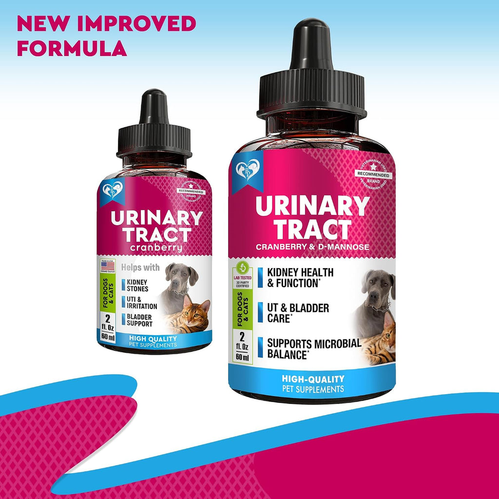 Beloved Pets two fluid ounces pet supplement bottle for easy mixing in pet food