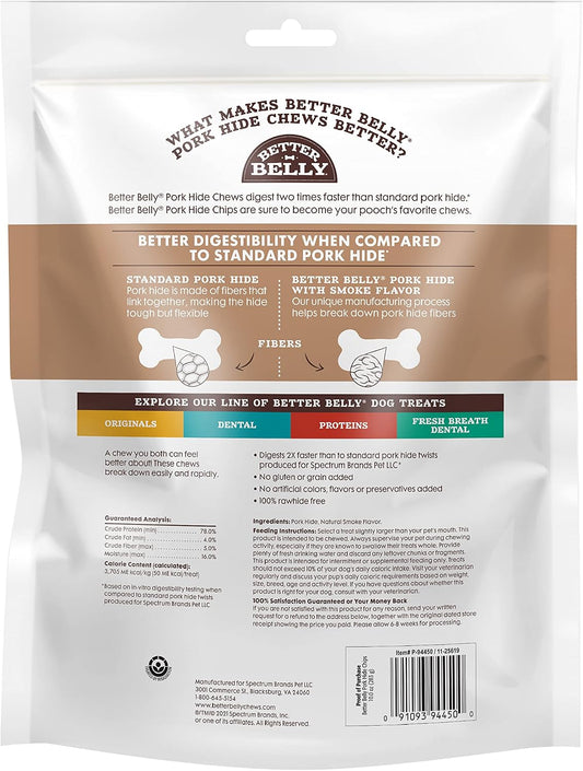 Better Belly smoke flavor dog treats pack of two layout