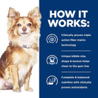 Hill's Prescription Diet t/d Dental Care Small Bites Dry Dog Food, Chicken, 5 lb. Bag - Image 9