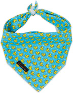 ARING PET Summer Dog Bandana-Cute Blue Dog Bandanas, Comfortable Pet Scarf Dogs Triangle Bibs for Small to Large Boy Girl Dogs and Cats - Image 13