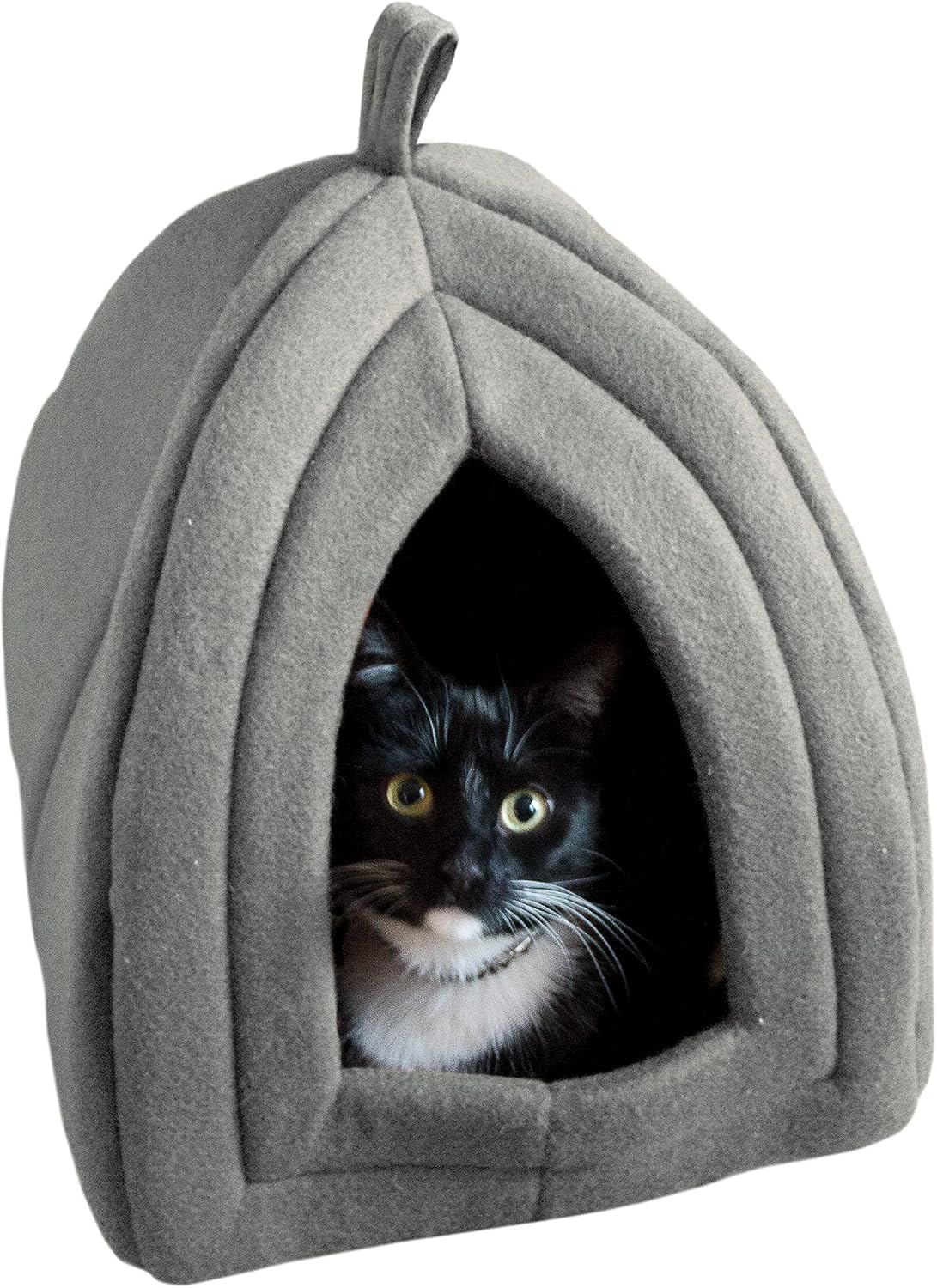 Cat House - Indoor Bed with Removable Foam Cushion - Pet Tent for Puppies, Rabbits, Guinea Pigs, Hedgehogs, and Other Small Animals by PETMAKER (Pink) - Image 10