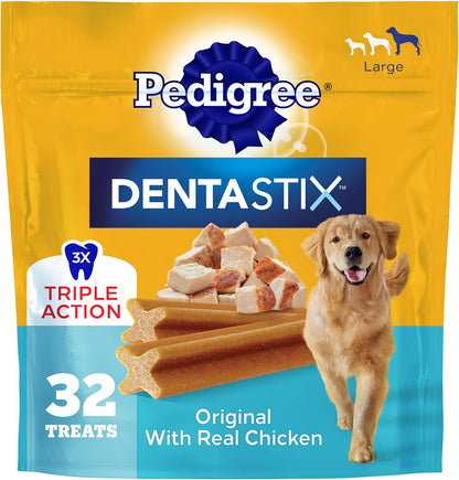 Pedigree Dentastix Large Dog Treats, Original, Beef & Fresh, 2.73 lb. Variety Pack (51 Treats Total) - Image 13