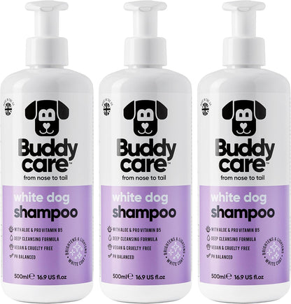 Buddycare Vanilla & Shea Butter Dog Shampoo - (16.90oz) Itch Relief & Dog Shampoo Sensitive Skin Care, Dog Shampoo and Conditioner, Premium Dog Grooming Supplies for All Breeds - Image 10