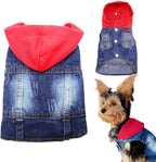 SILD pet apparel fabric detail showcasing the premium denim and cotton blend material.