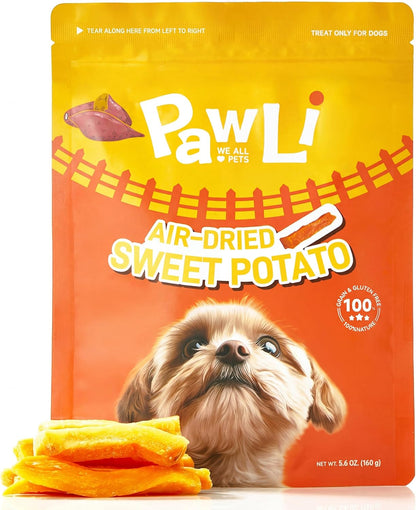 PAWLI Air-Dried Chicken Jerky Dog Treats 160g, 100% Natural, High-Protein, Grain & Gluten-Free, Single Ingredients, Complete & Balanced (Chicken Jerky) - Image 9