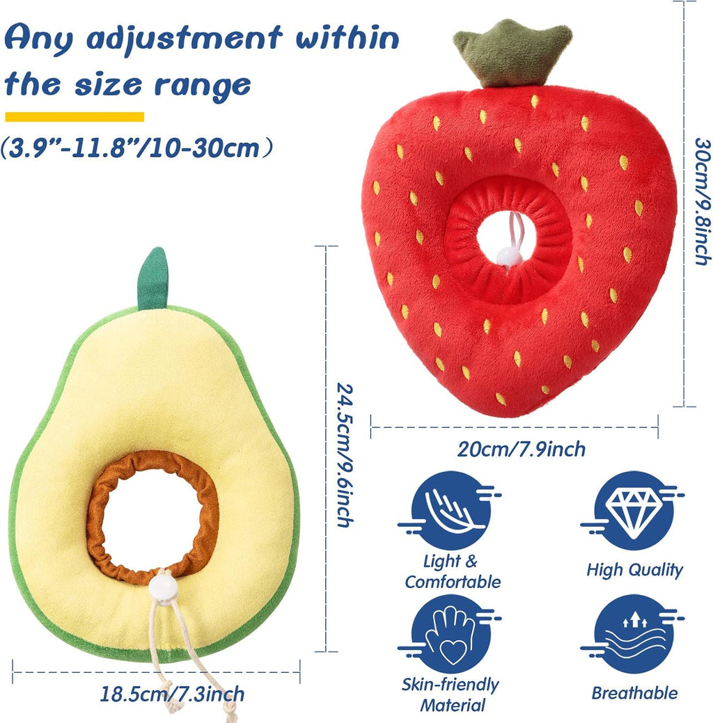 Avocado design protective cat neck cone