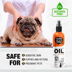 Wagging Tails 200ml bottle anti hair fall treatment for pets