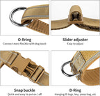Annchwool reflective dog vest close up view illustrating the highly visible safety stitching for nighttime walking.