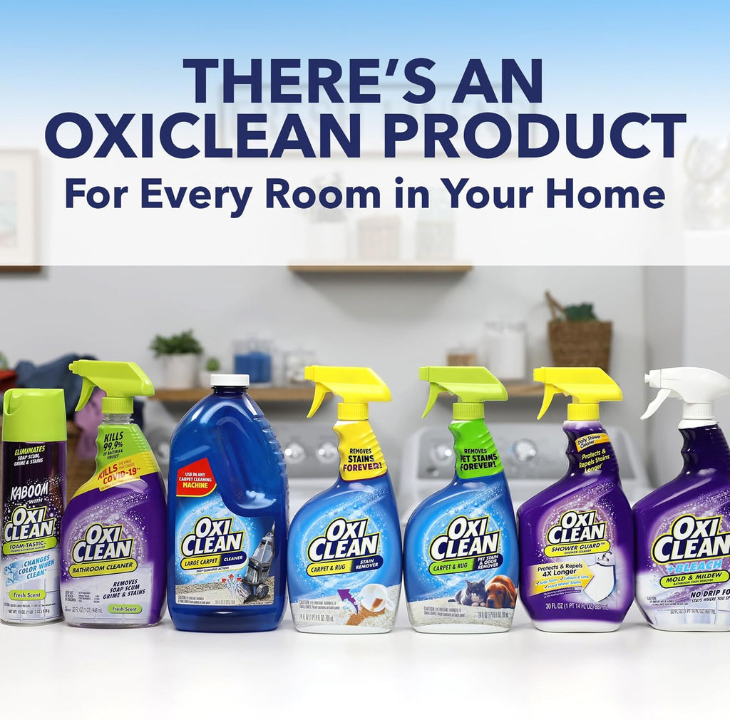 OxiClean Carpet and Rug Cleaner, Pet Stain and Odor Remover Spray, 24 fl oz - Image 10