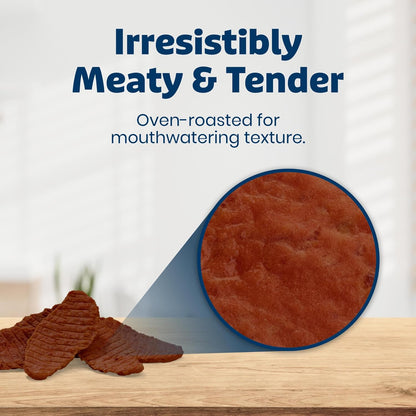 Back of pack nutritional information for Blue Buffalo jerky