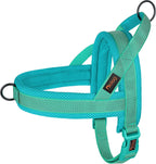 Adjustable large dog walking harness with breathable air mesh padding