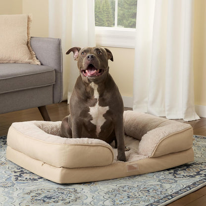 Close up of soft plush interior lining for pets