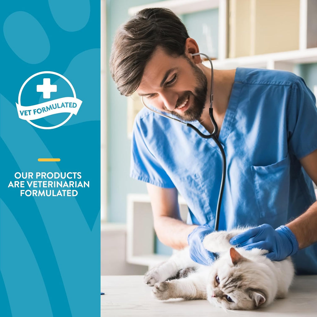 NaturVet veterinarian formulated cat stress relief product seal