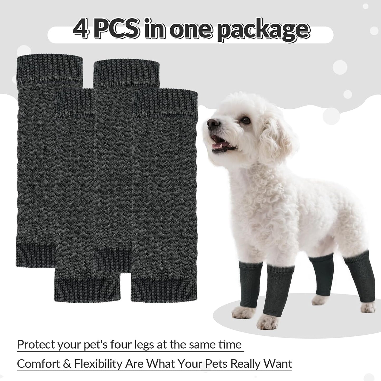 Rozkitch leg wrap for surgery recovery and licking prevention