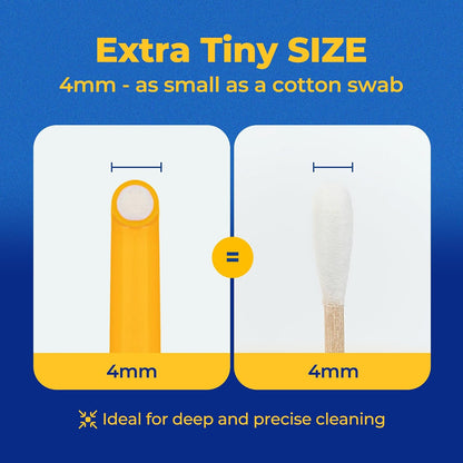 Pethroom toothbrush size comparison for small dogs