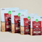 Open Farm freeze dried raw dog food bowl presentation