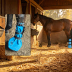 Yeezo equine soaking bag base featuring thick ethylene vinyl acetate cushioning pad for horse comfort