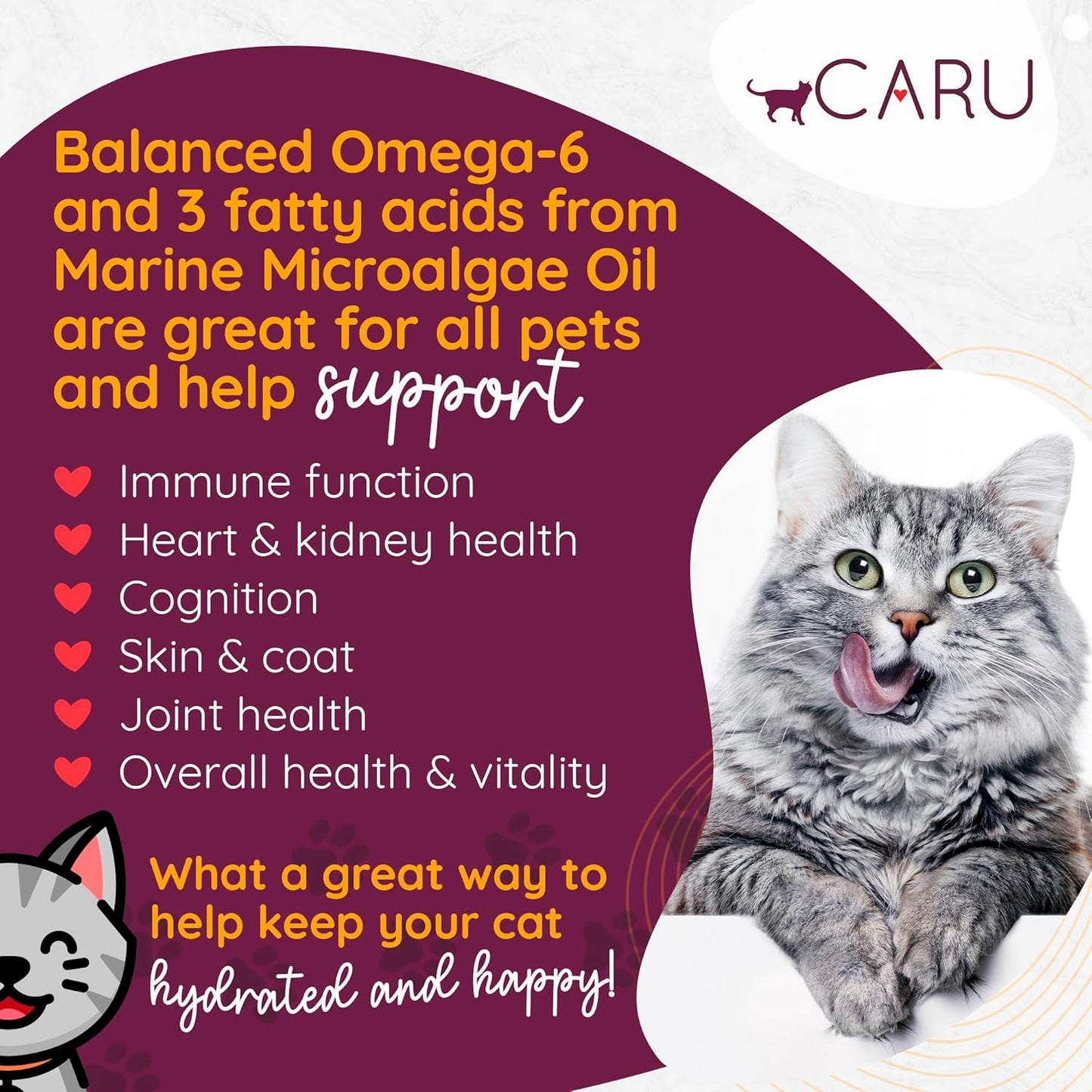 Individual 5.5 ounce carton of Caru wet cat food