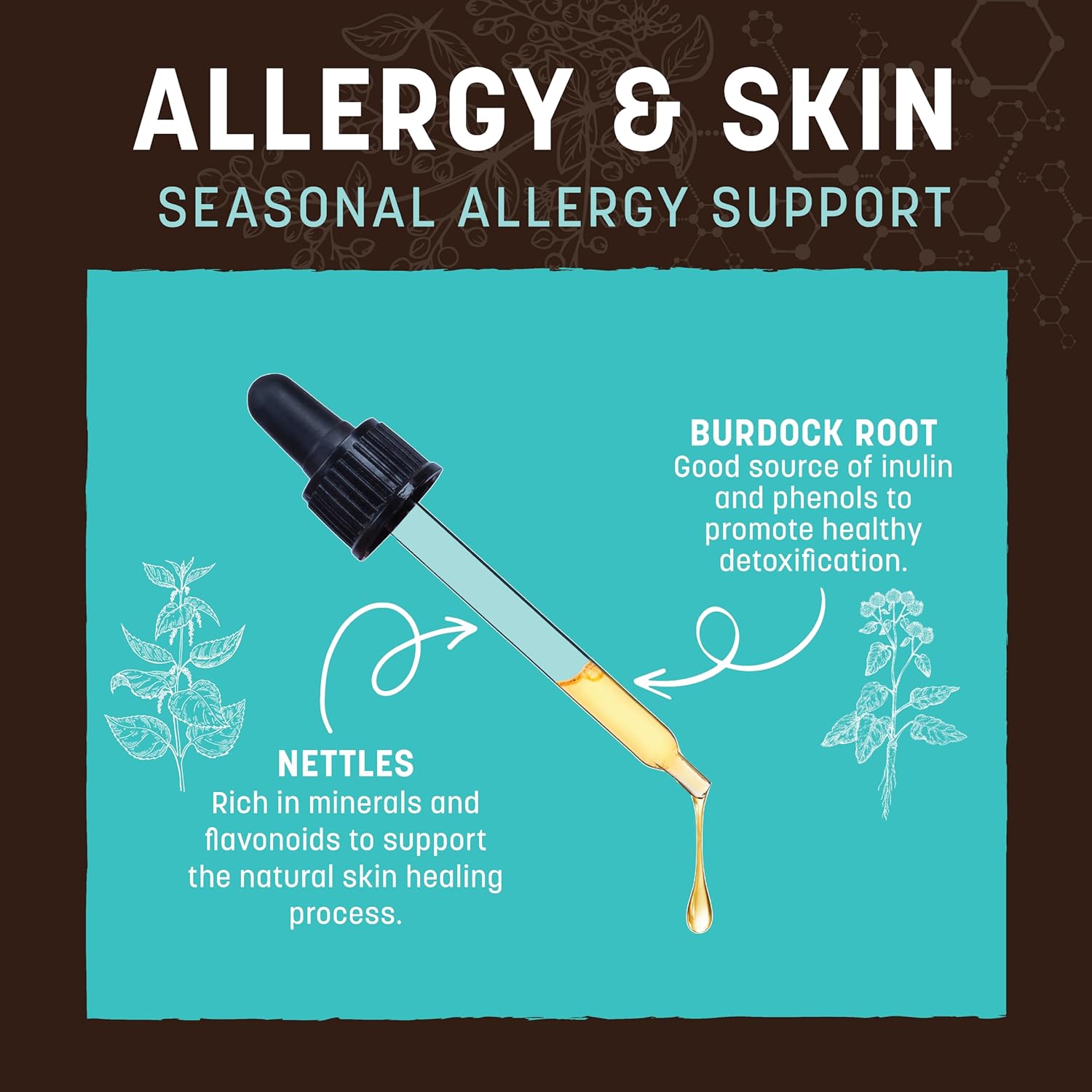 Authentic Earth Animal pet herbal drops for seasonal allergy relief