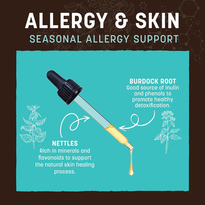 Authentic Earth Animal pet herbal drops for seasonal allergy relief