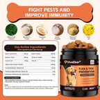 VivaElixir seaweed flavor dog chewable supplement ingredients label