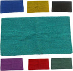 Reversible turquoise Majestic Ally traditional western horse blanket flat layout view