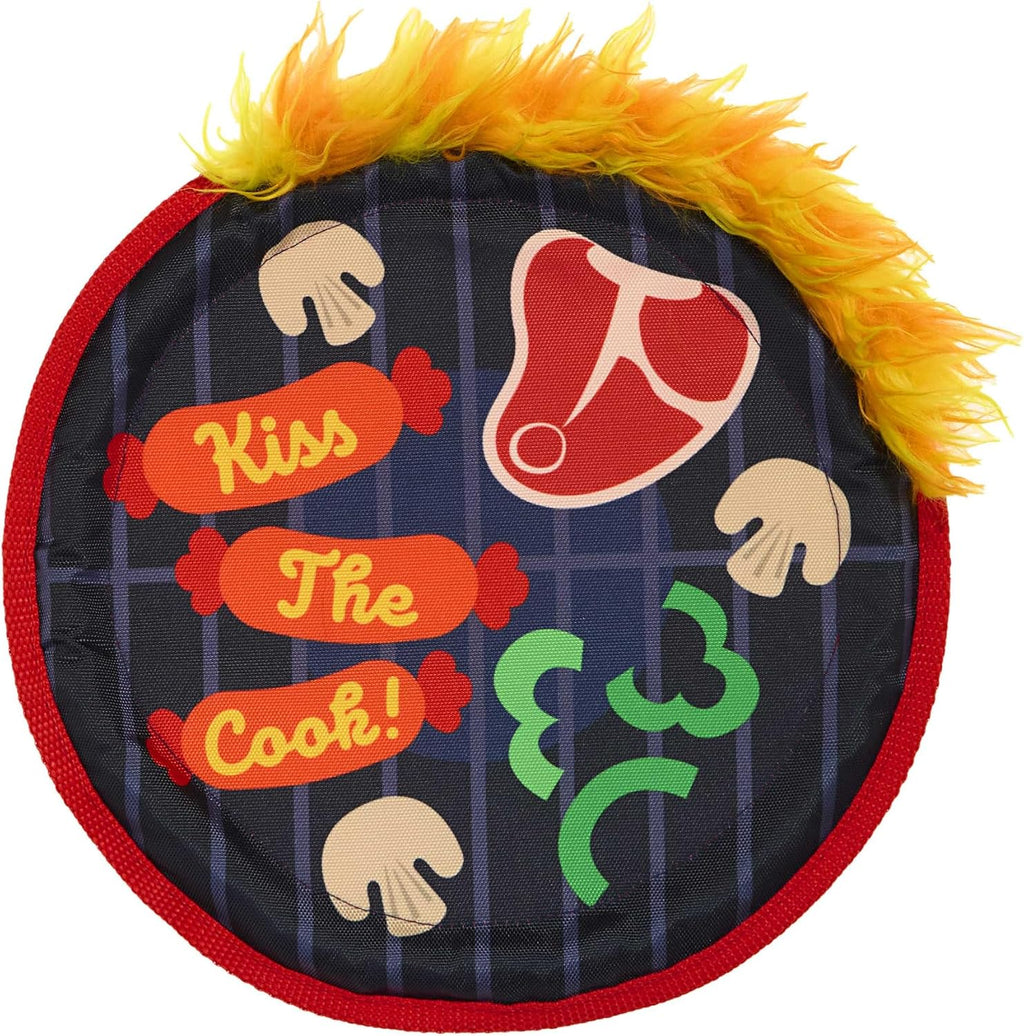 Barkbox Signore Pizza Face Dog Toy | Fluff-Free Crinkle Pizza Toy with T-Shirt Rope | Durable Dog Toys Dogs & Puppy Essentials - Image 13