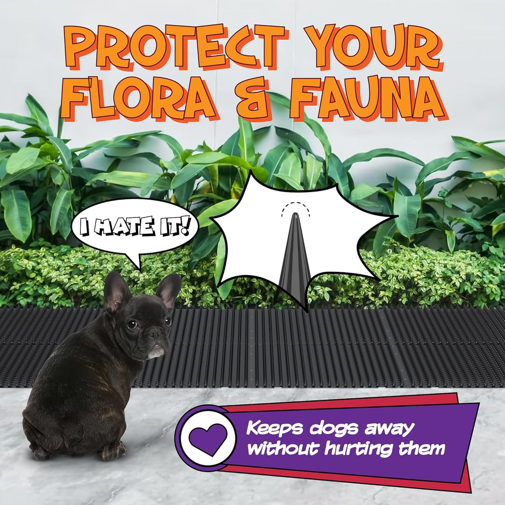 Ohlela scat mat used as counter surfing deterrent on furniture