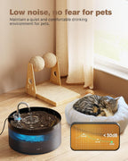 Bemoony cat fountain filtration system parts
