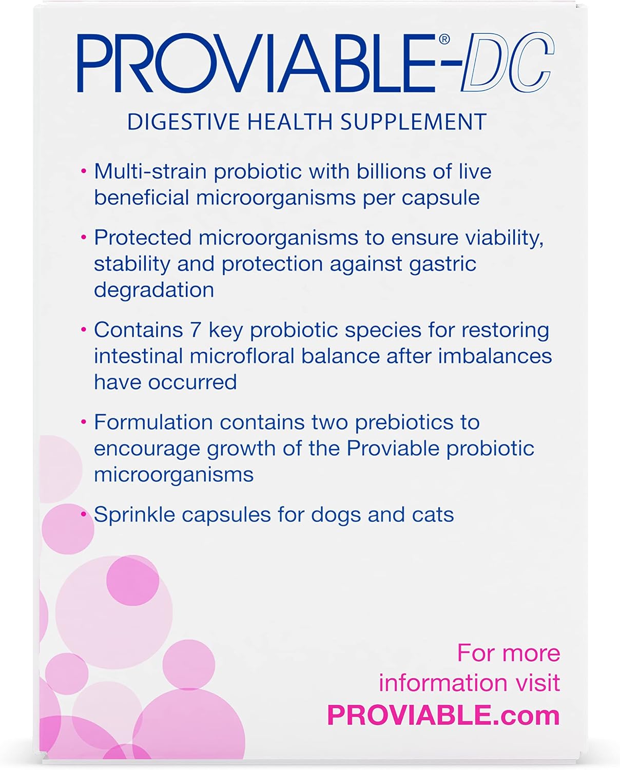 Nutramax Proviable sprinkle capsules being opened for pet food mixing