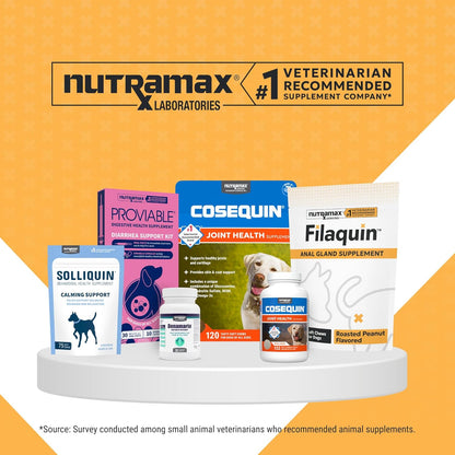 Nutramax Filaquin Anal Gland Supplement for Dogs, from The Same Company as Cosequin & Proviable, with Pre & Postbiotics and Psyllium Husk Fiber to Support Anal Gland Health, 90 Count Soft Chews - Image 10