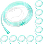 Yoncozy Anglechic Adult Nasal Oxygen Cannula 10 pack front view high flow tubing