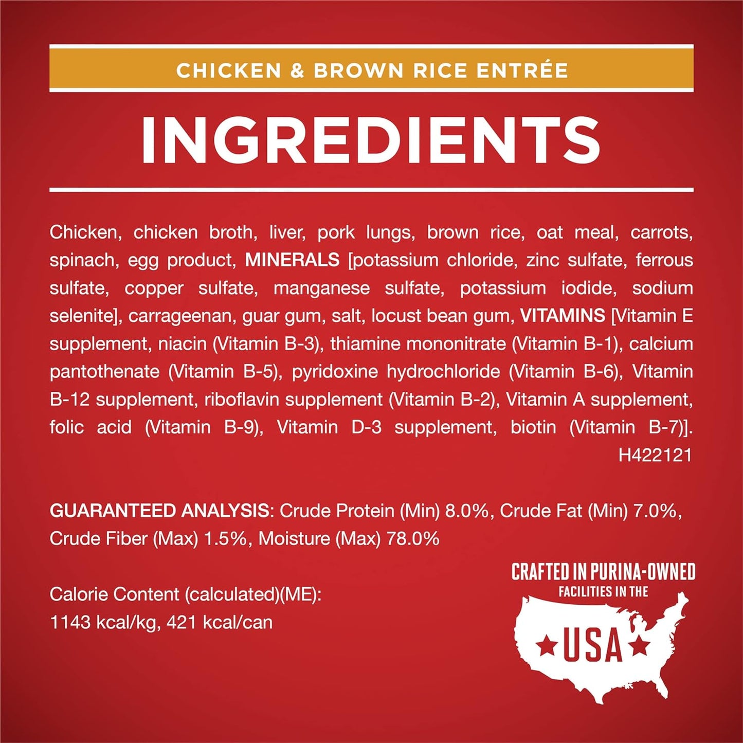 Purina ONE adult wet dog food high protein variety pack on a plain backdrop