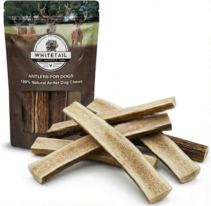 WhiteTail Naturals Deer Antlers for Dogs (1 lb Bulk Pack) Premium Antler Chews for Medium to Large Dogs - Grade A, Wild Sourced & Naturally Shed (Approx. 4-5 Count) - Image 10