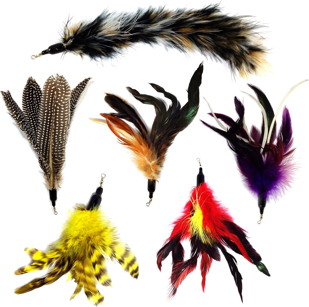 Pet Fit for Life 5 Piece Replacement Pack of Worms for Interactive Cat and Kitten Toy Wands - Image 9