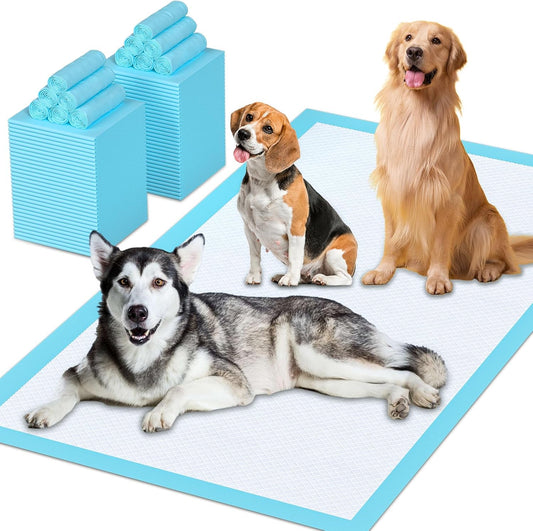 LIYINGSER extra large dog pee training pads front view packaging