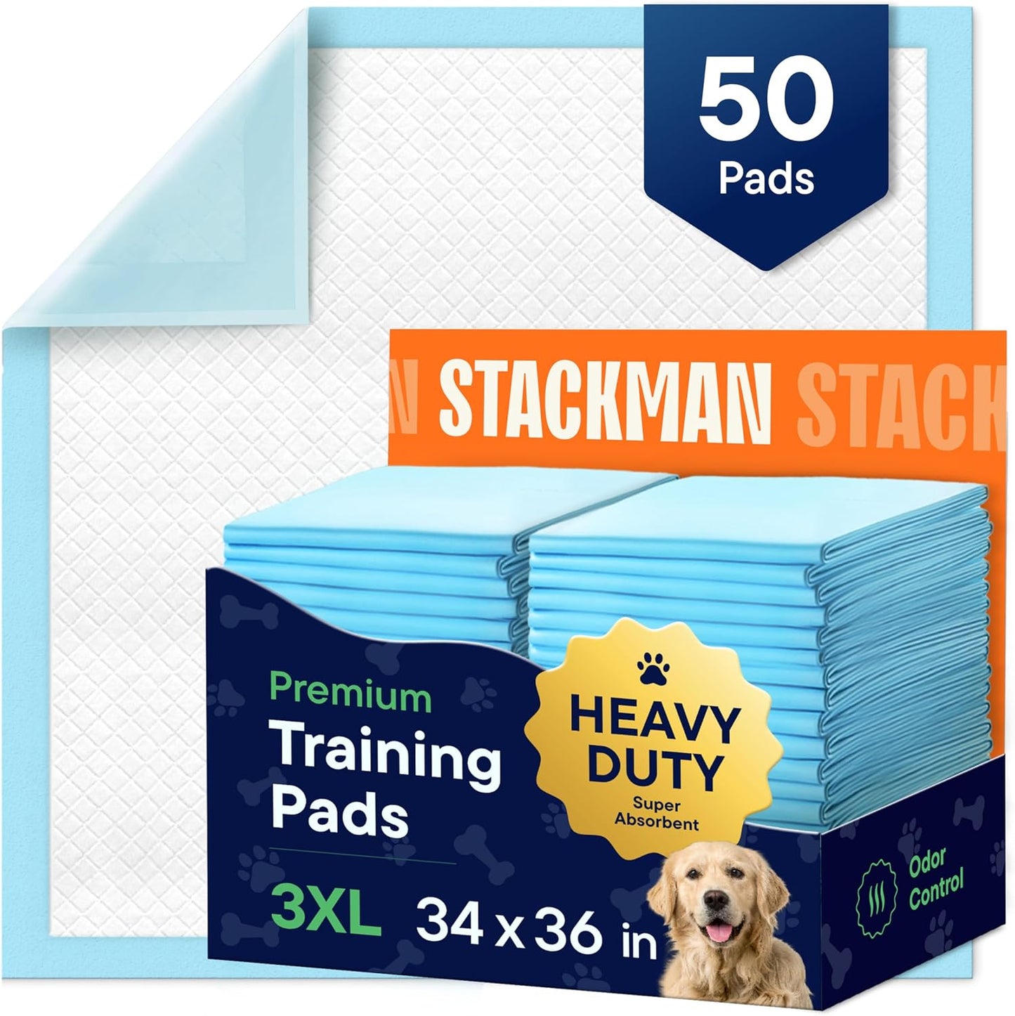 Premium imported USA disposable dog training pads pack of 100 for reliable housebreaking.