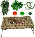Qwr chameleon swing bed featuring multi-color yarn weave