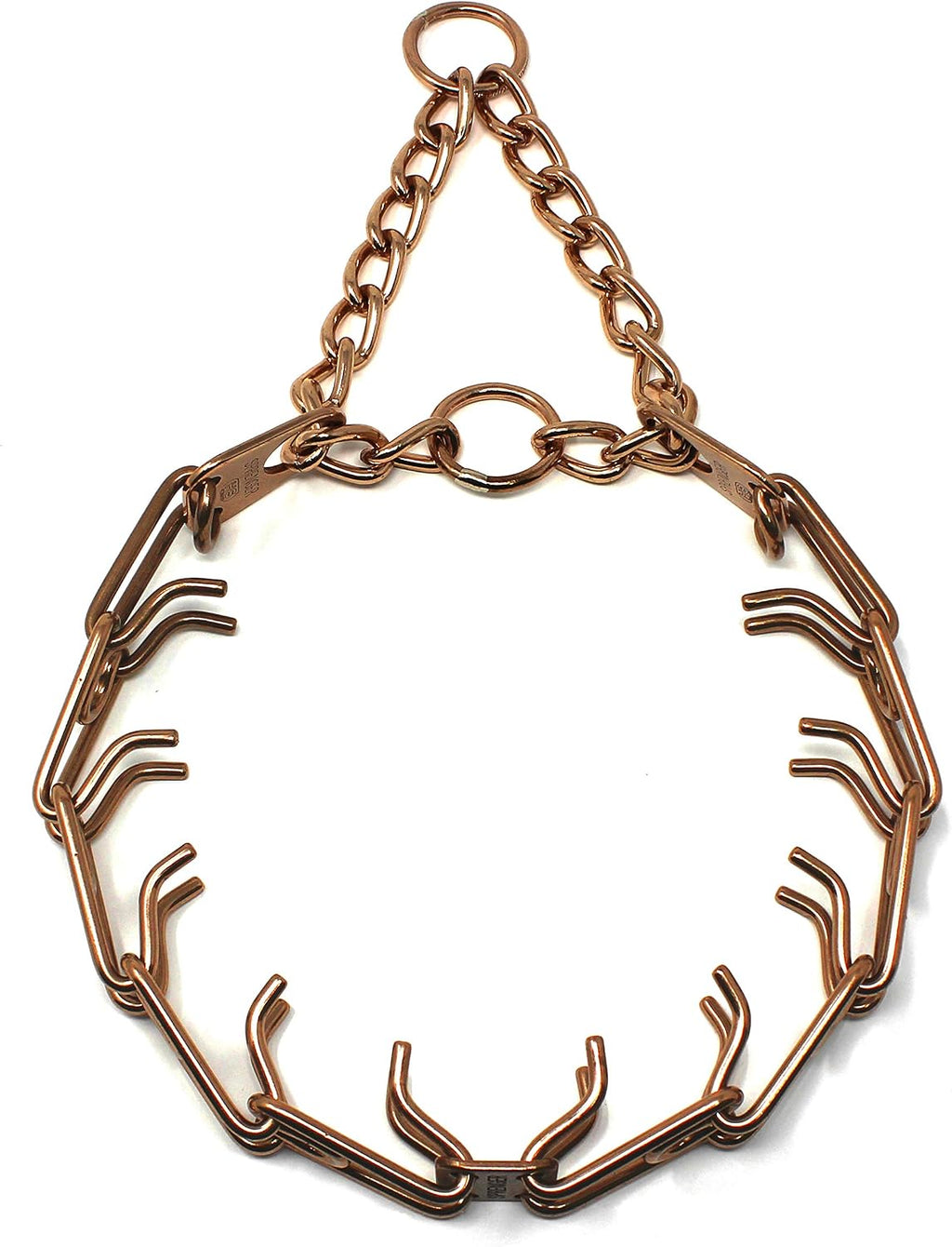 Comparison of link size and configuration for 3.2mm collar