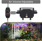 AquaMiracle pump components airline tubing and stones