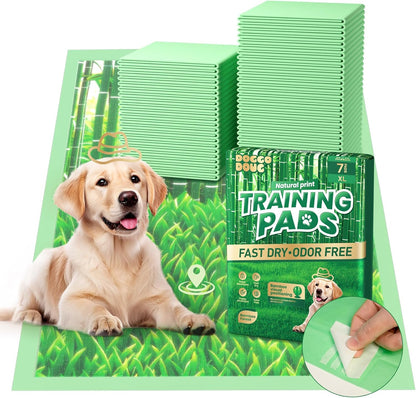 Dog Pee Pads for Dogs XXL 30"x36" Charcoal Puppy Pads 50 Counts Extra Large Disposable Activated Carbon Super Absorbent Full Edge-Wrapping Odor-Control Training Pads with Adhesive Tabs - Image 13