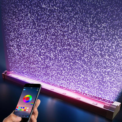 Pozanki smart app-controlled LED aquarium light front view