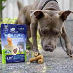 Premium imported Ark Naturals dog dental care bag in original packaging